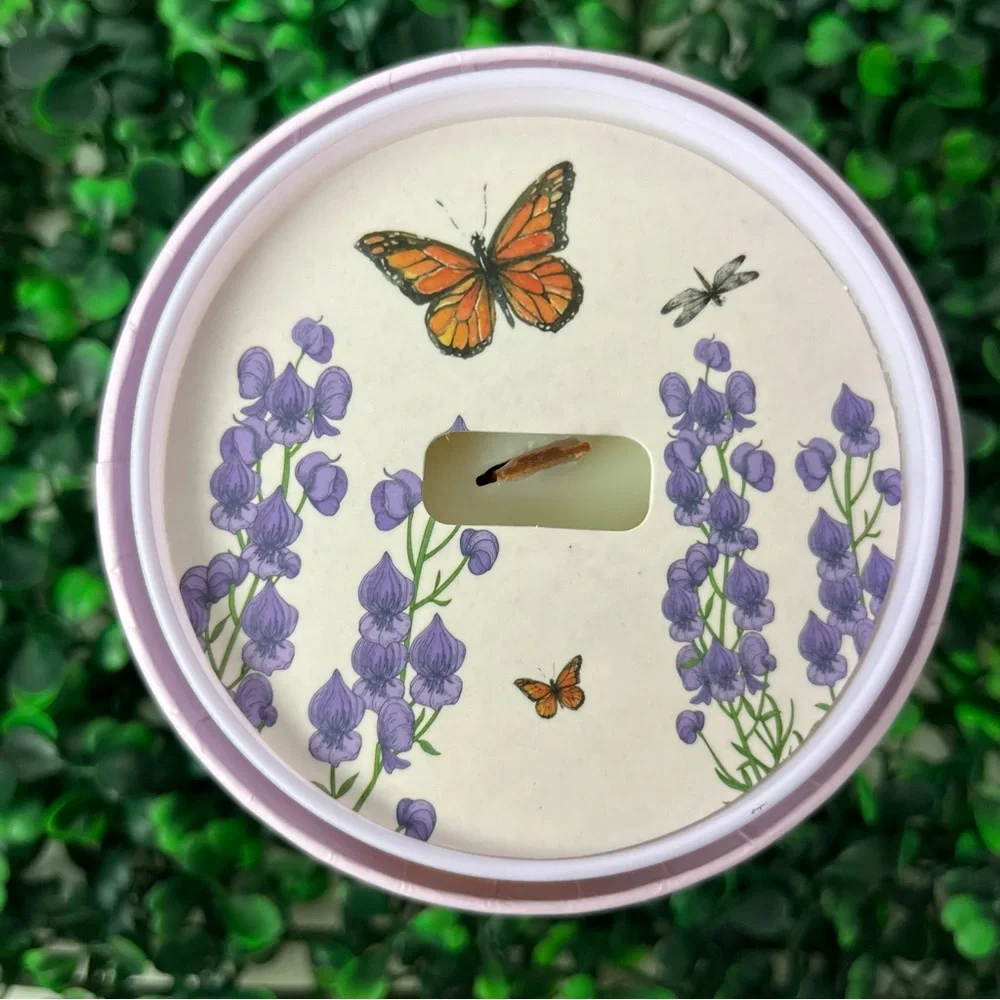 2/$30 Sale Spongelle New Botanica Collection Candle - Lavender 50hrs burn